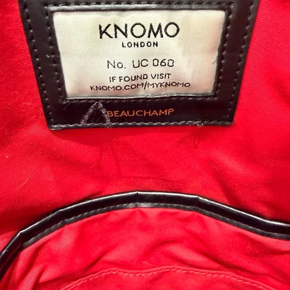 Knomo London Mayfair Beauchamp laptop backpack black - Picture 7 of 15
